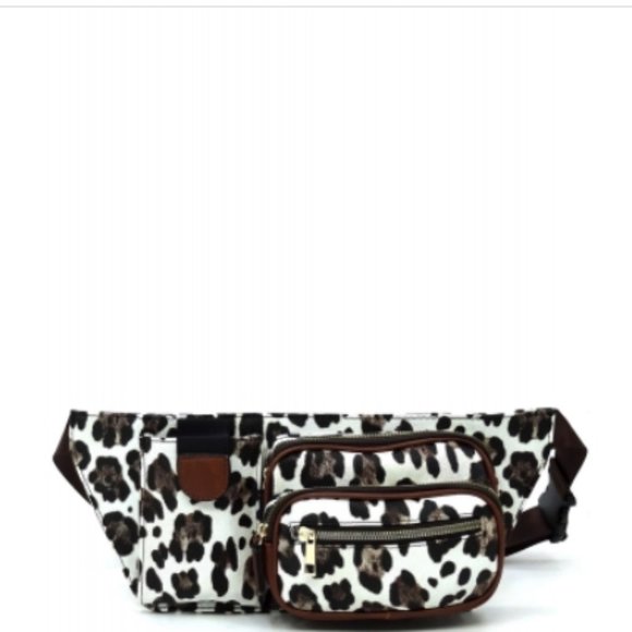 Handbags - NEW - Snow Leopard Fanny pack
